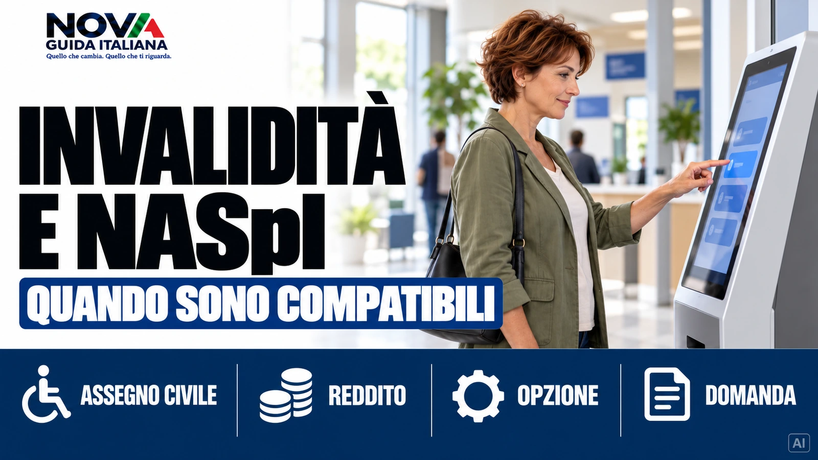 Invalidità e NASpI nel 2026, quando si possono ricevere insieme